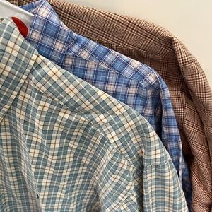 Ralph Lauren BLAKE XL ( lot of 3) button down long sleeve shirts.